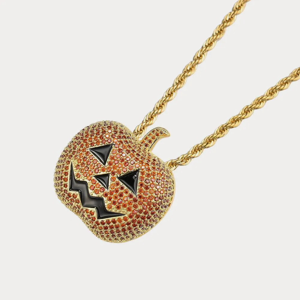 Halloween Pumpkin Necklace sold by Selenichast product image thumbnail 3
