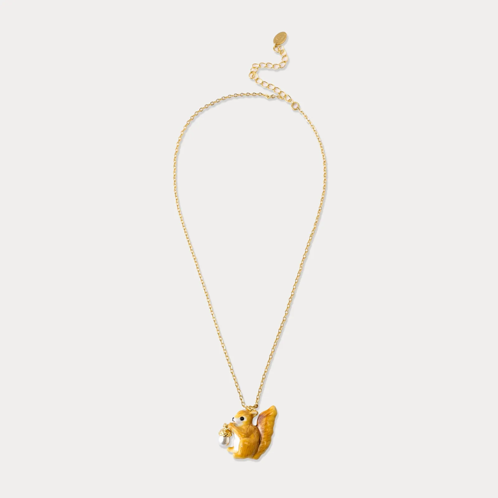 Squirrel Necklace sold by Selenichast product image thumbnail 4
