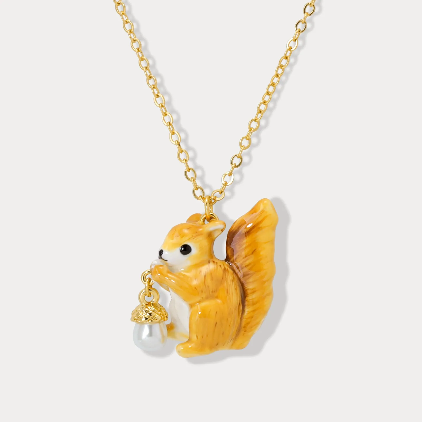 Squirrel Necklace sold by Selenichast product image thumbnail 2