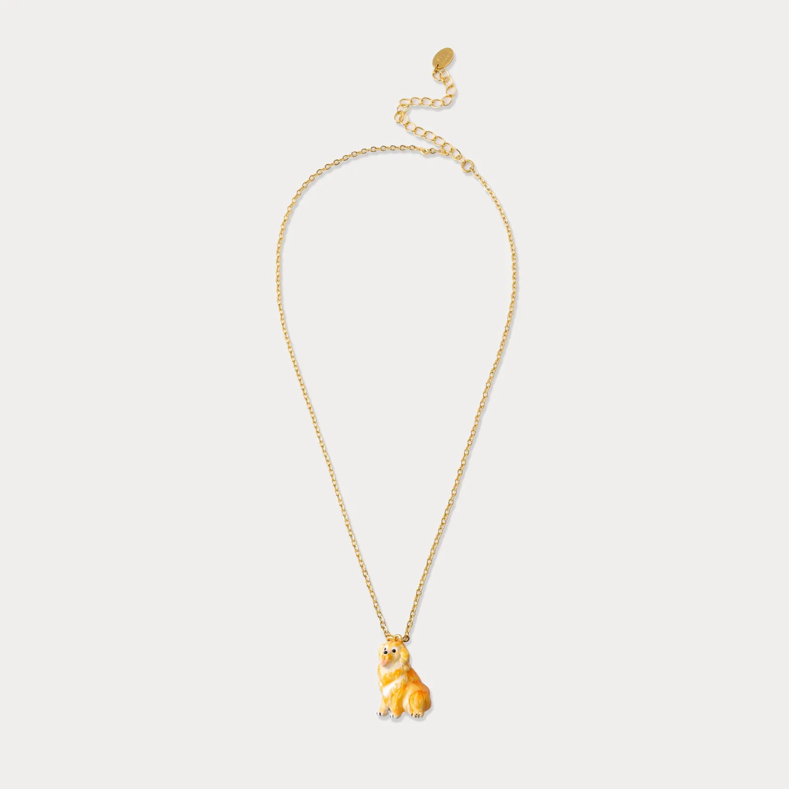 Golden Retriever Necklace sold by Selenichast product image thumbnail 4