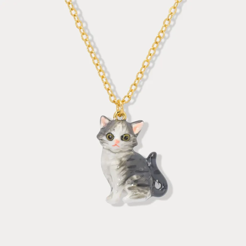 Cat Necklace sold by Selenichast
