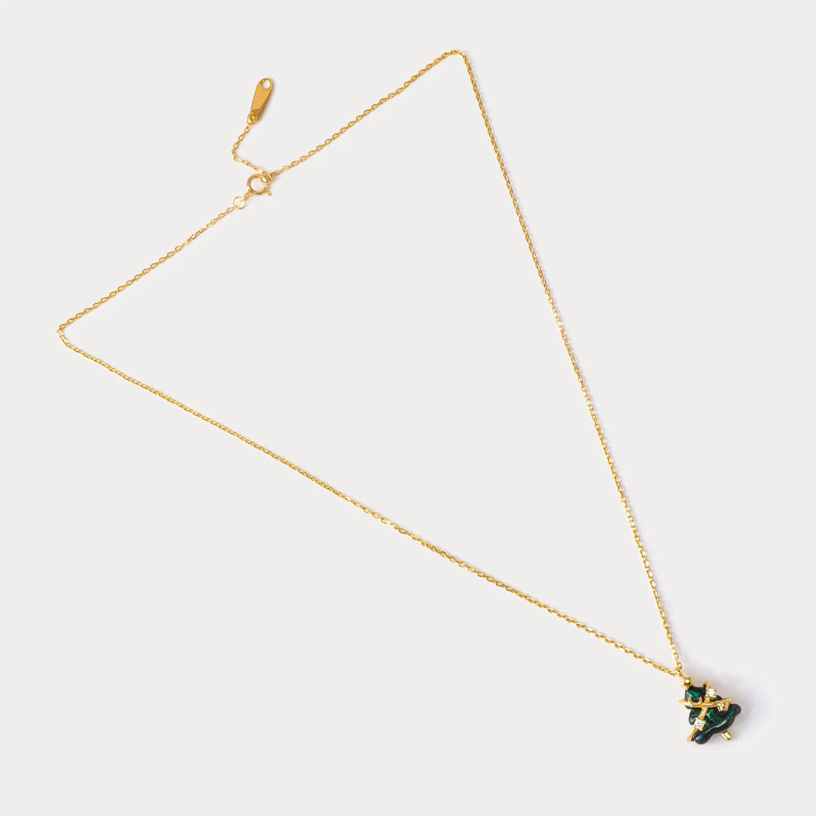 Christmas Tree Necklace sold by Selenichast product image thumbnail 4