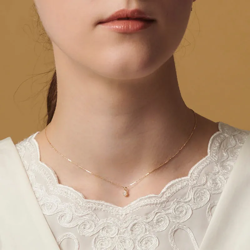 Opal Pendant Necklace sold by Selenichast product image thumbnail 2