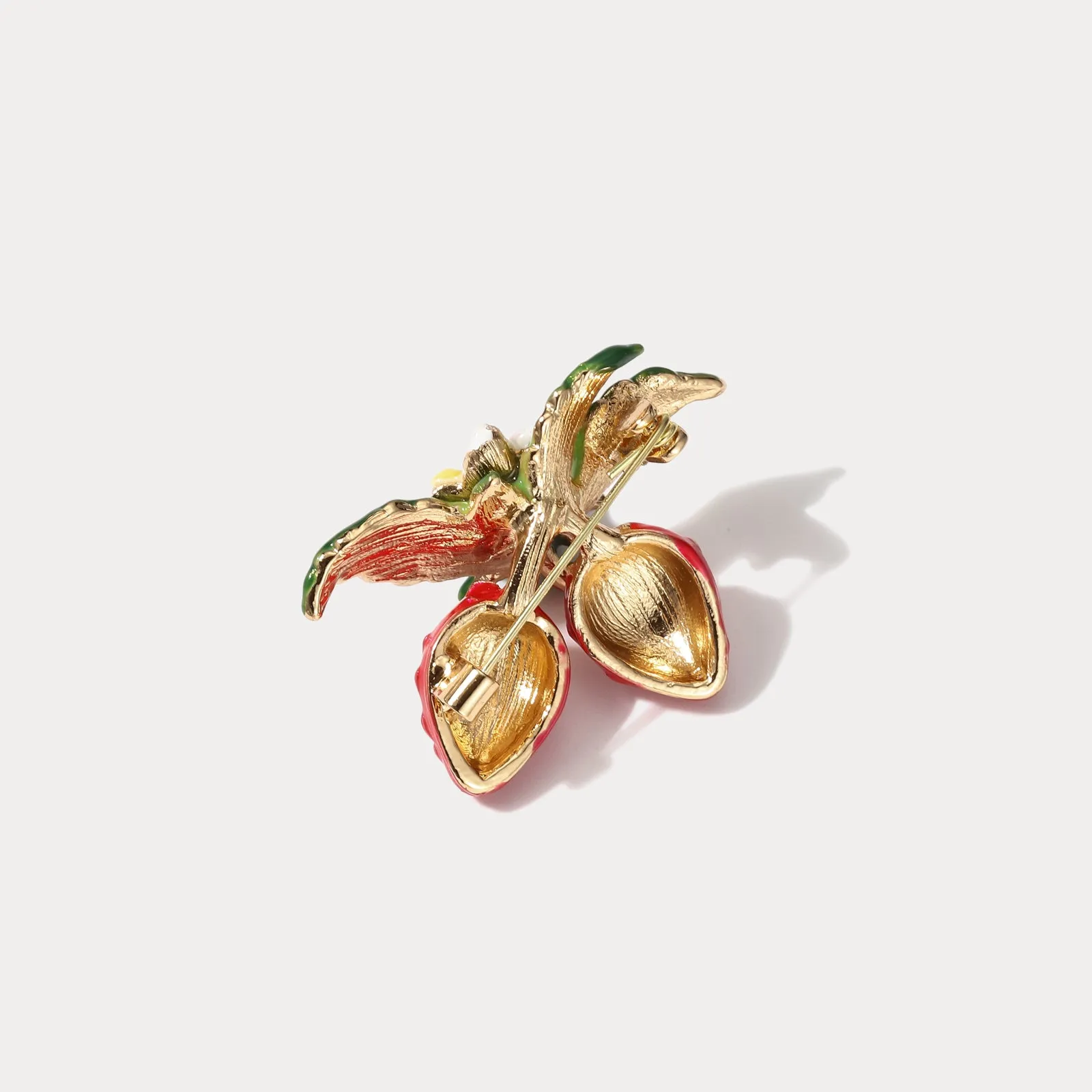 Strawberry Brooch sold by Selenichast product image thumbnail 4