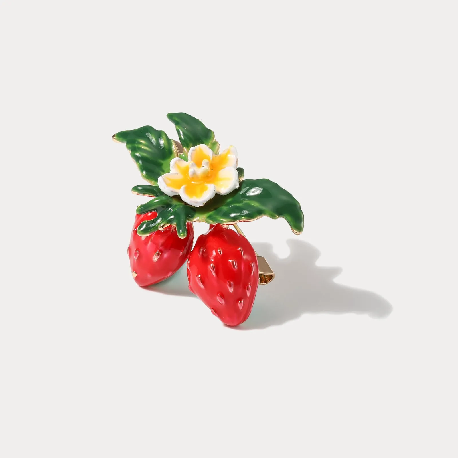 Strawberry Brooch sold by Selenichast product image thumbnail 3