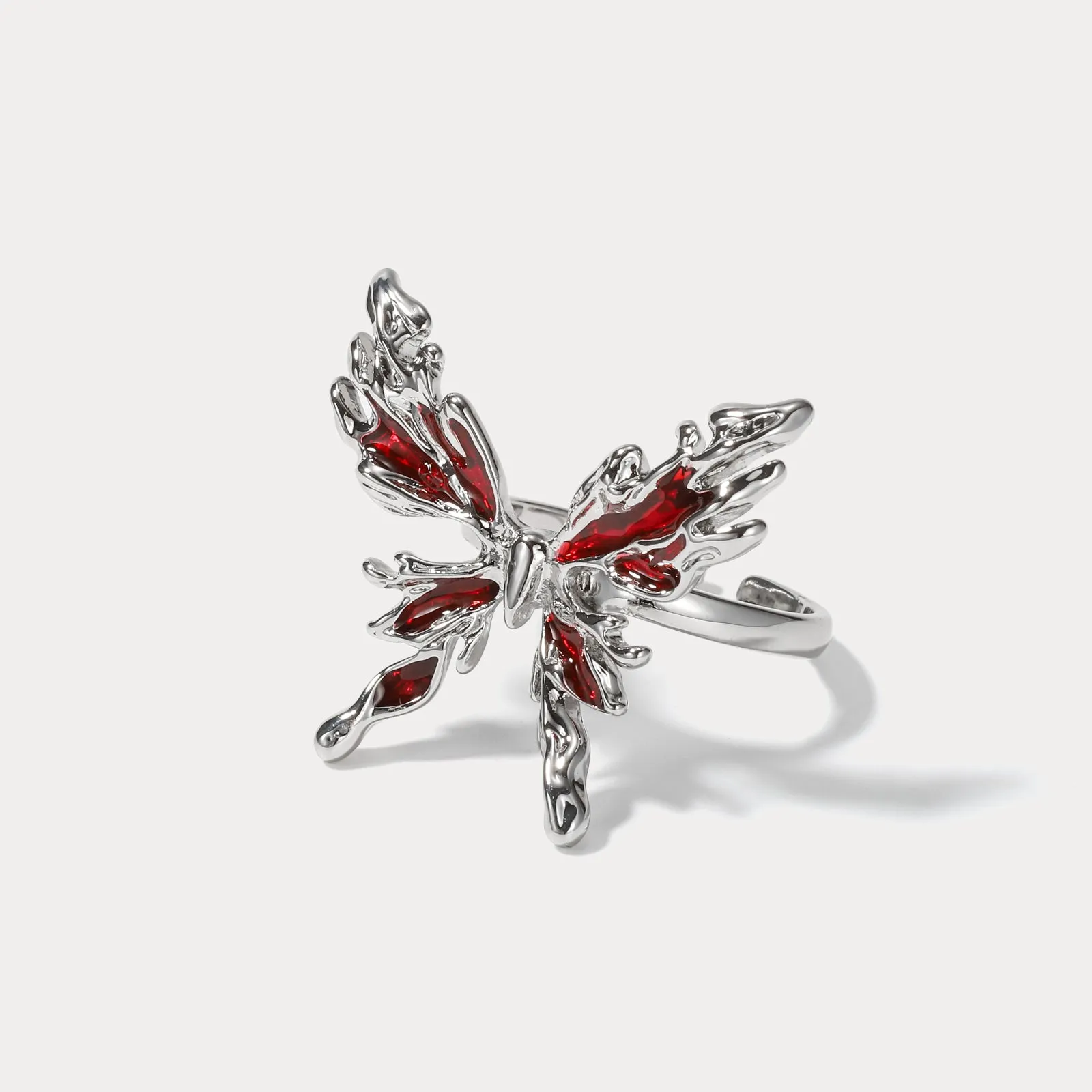 Ruby Butterfly Ring sold by Selenichast