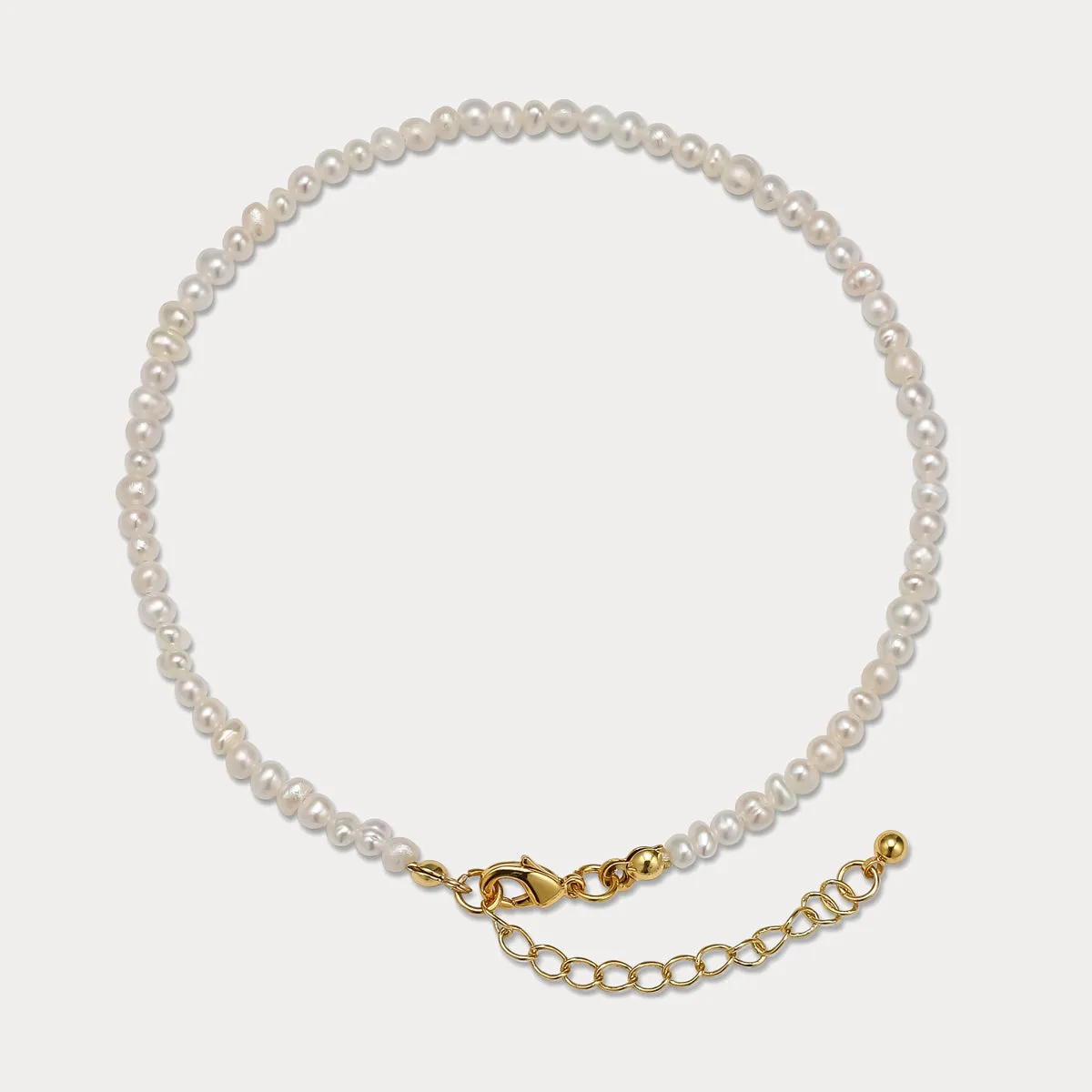 Simple Pearl Anklet sold by Selenichast