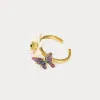 Daffodils & Butterfly Ring sold by Selenichast