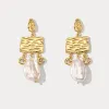 Pearl Diamond Earrings sold by Selenichast