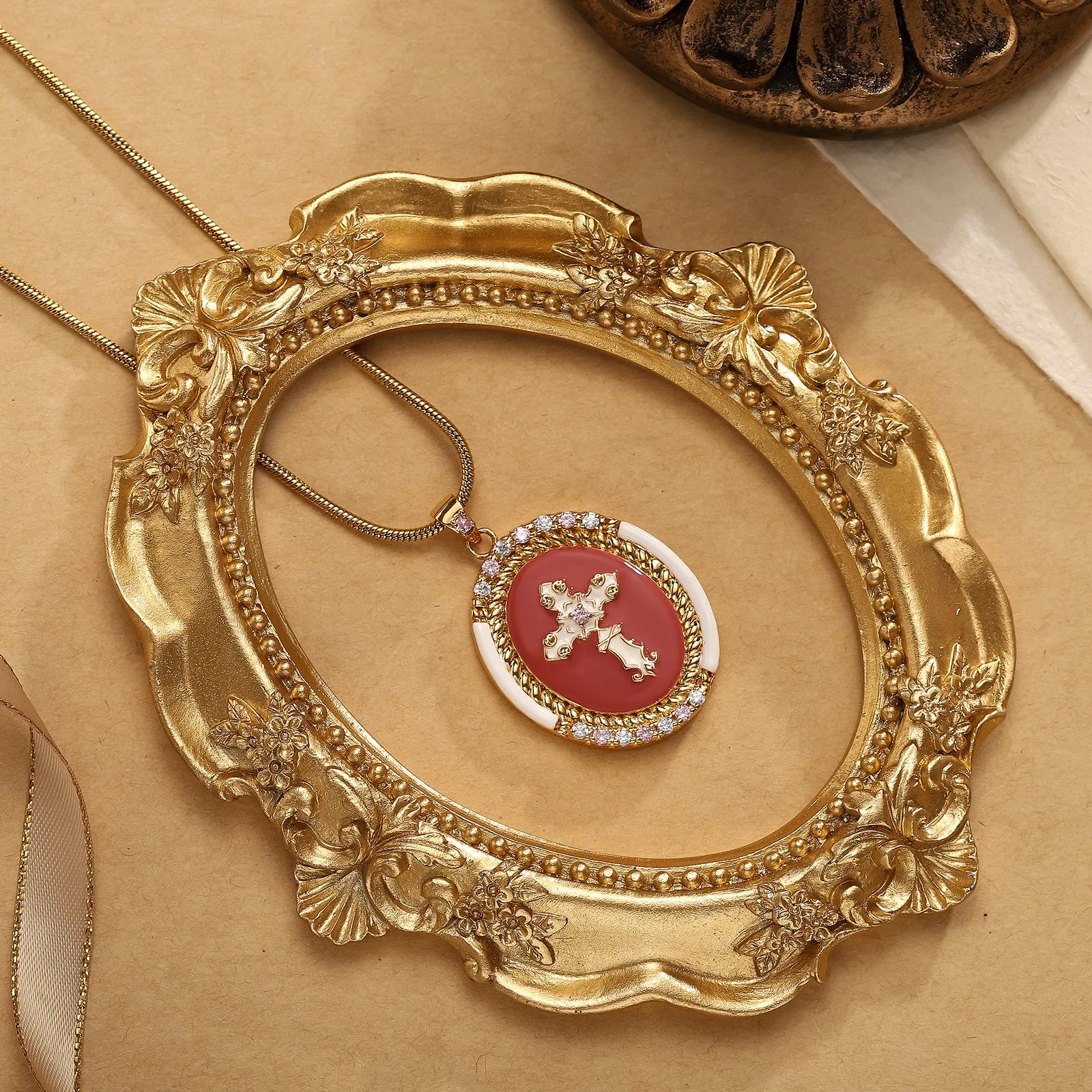 Spirituality Cross Necklace sold by Selenichast product image thumbnail 3