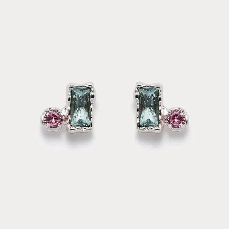 Dreamland Gemstone Stud Earrings sold by Selenichast