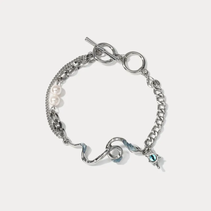 Demon Eye Serpent Bracelet sold by Selenichast
