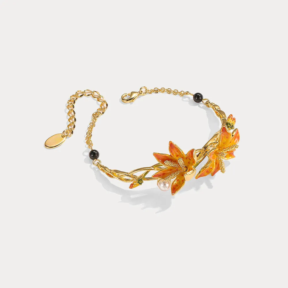 Leopard Flower Bracelet sold by Selenichast product image thumbnail 5