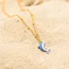 Dolphin Necklace sold by Selenichast