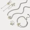 Cream Flower Earrings sold by Selenichast