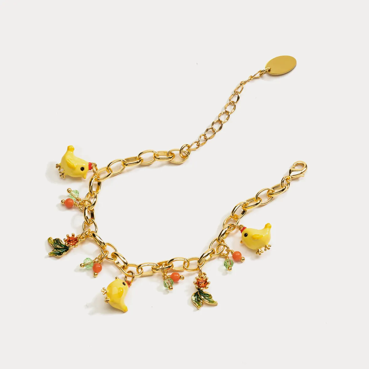 Rooster Zodiac Bracelet sold by Selenichast product image thumbnail 3