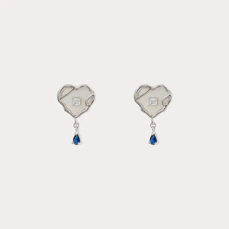Ice Heart Earrings sold by Selenichast