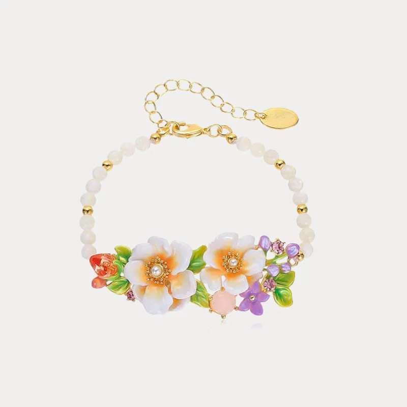 Jasmine Beaded Bracelet made by Selenichast