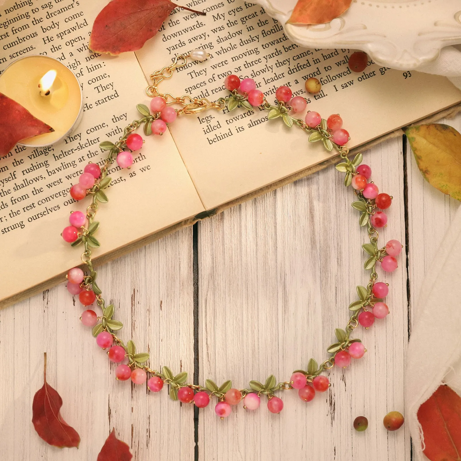 Pinkberry Necklace sold by Selenichast product image thumbnail 4