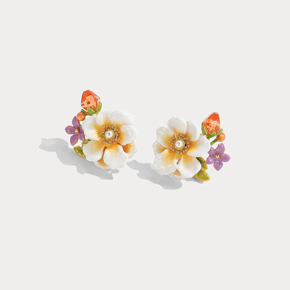 Jasmine Stud Earrings sold by Selenichast product image thumbnail 5