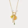 Flower Lemon Jewelry Set with Gift Wrapping sold by Selenichast