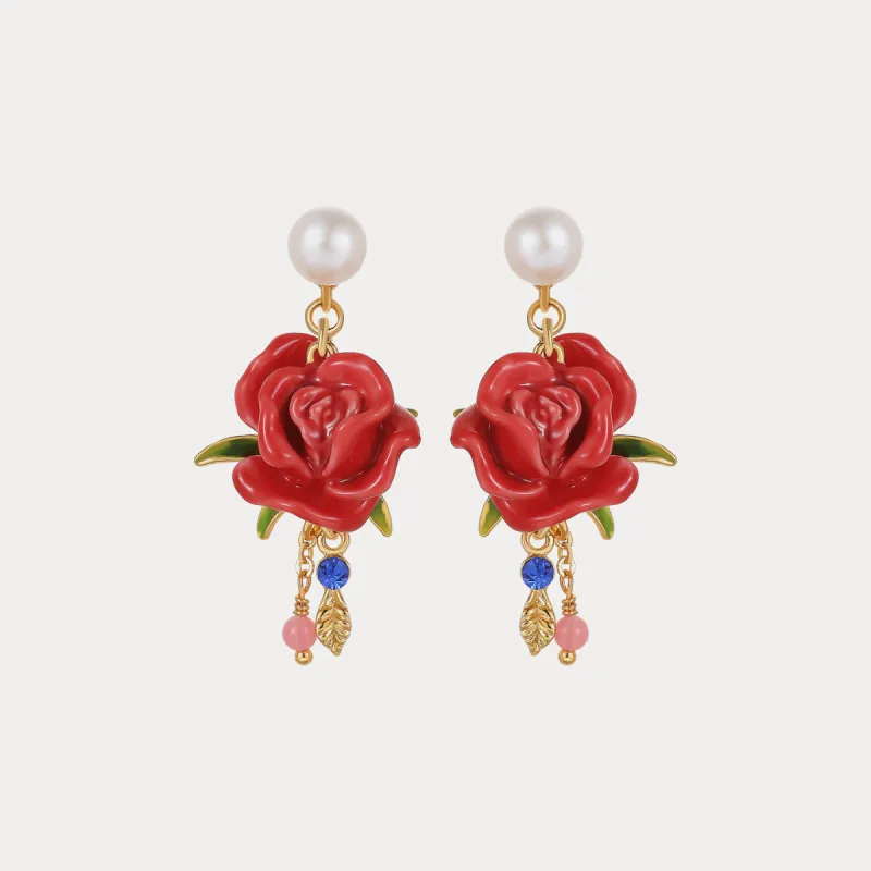 Rose Earrings sold by Selenichast