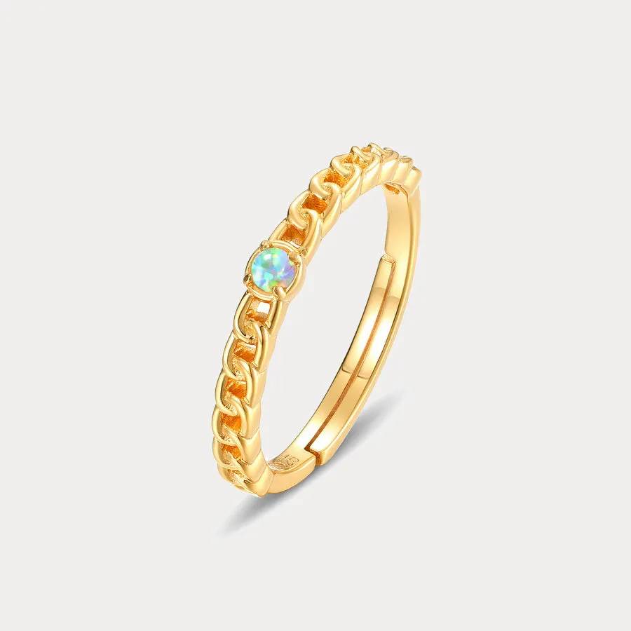 Couple Opal Ring sold by Selenichast product image thumbnail 2