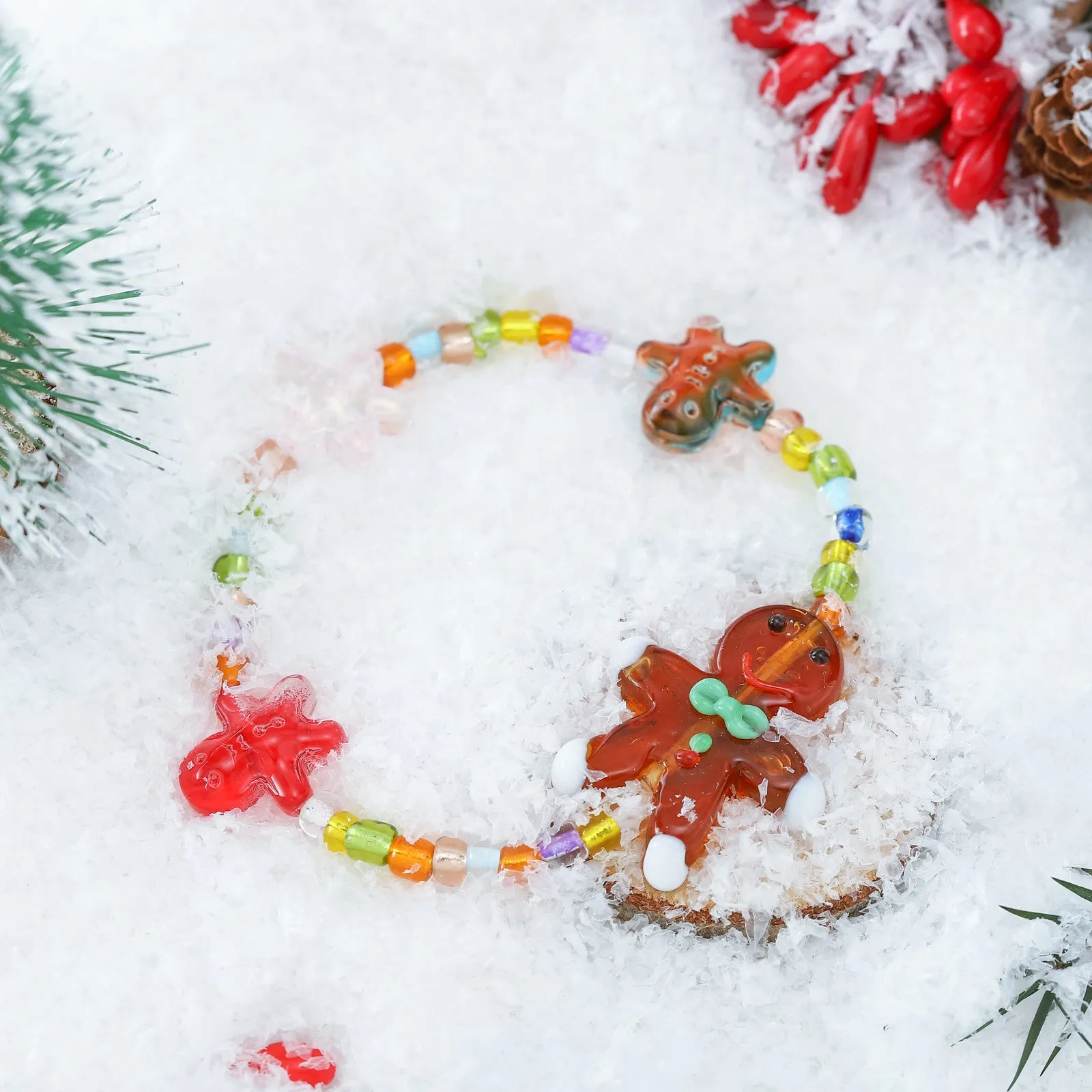 Gummy Gingerbread Man Bracelet sold by Selenichast product image thumbnail 3