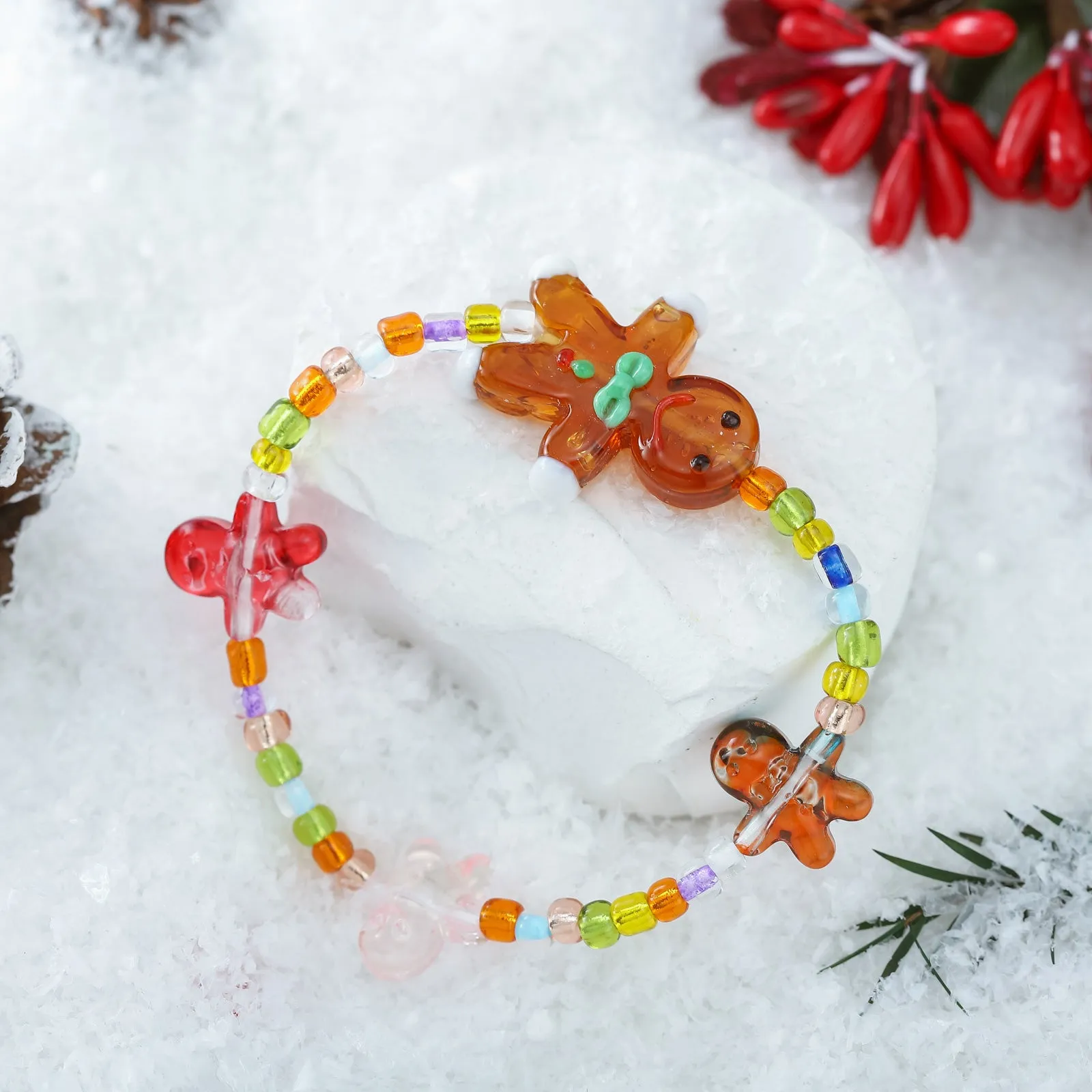 Gummy Gingerbread Man Bracelet sold by Selenichast product image thumbnail 4