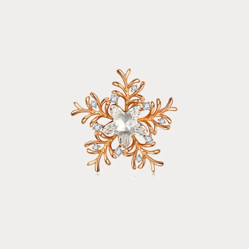 Snowflake Brooch sold by Selenichast
