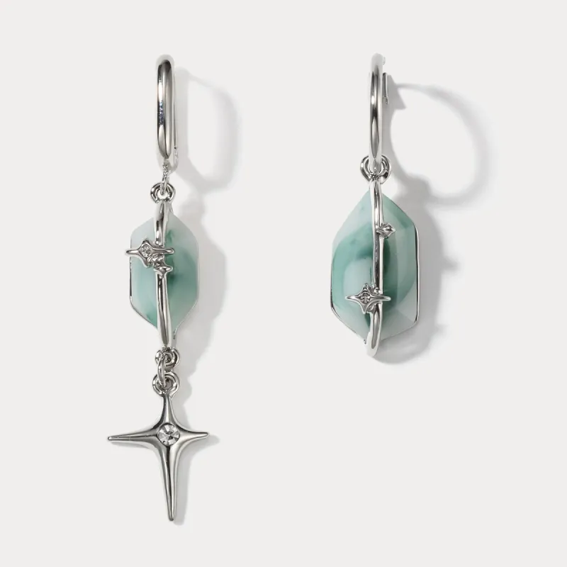 Four Pointed Star Earrings sold by Selenichast
