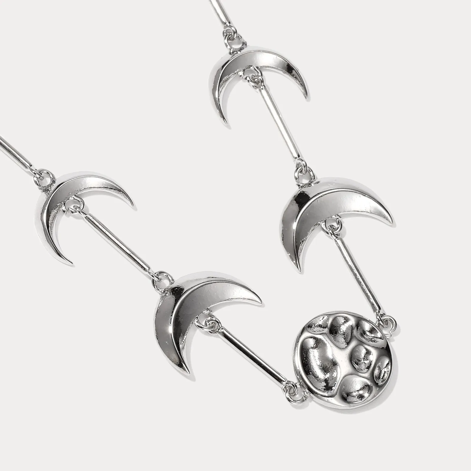 Moon Phase Necklace sold by Selenichast product image thumbnail 3