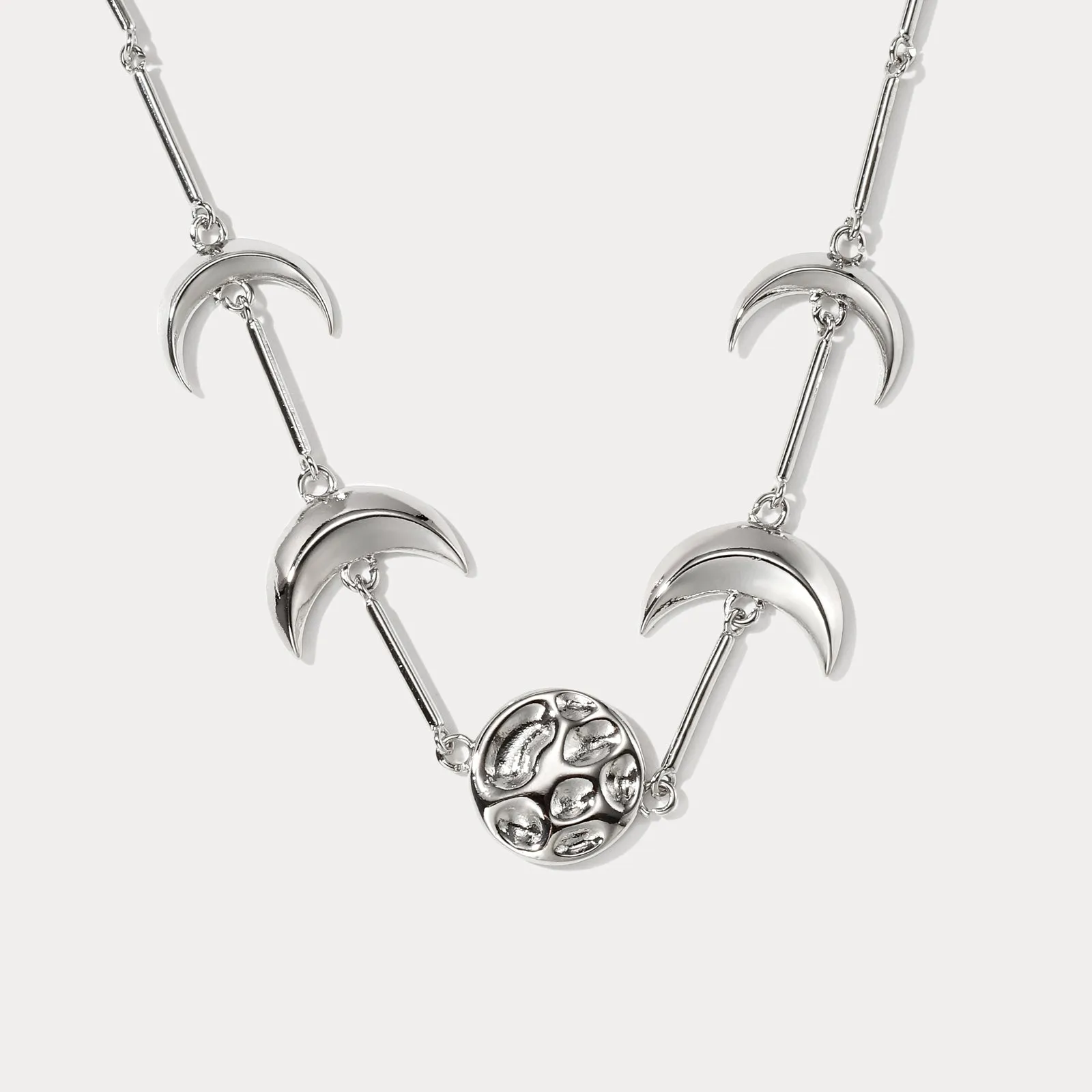 Moon Phase Necklace sold by Selenichast