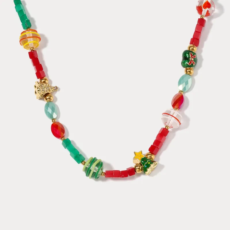 Christmas Party Necklace sold by Selenichast