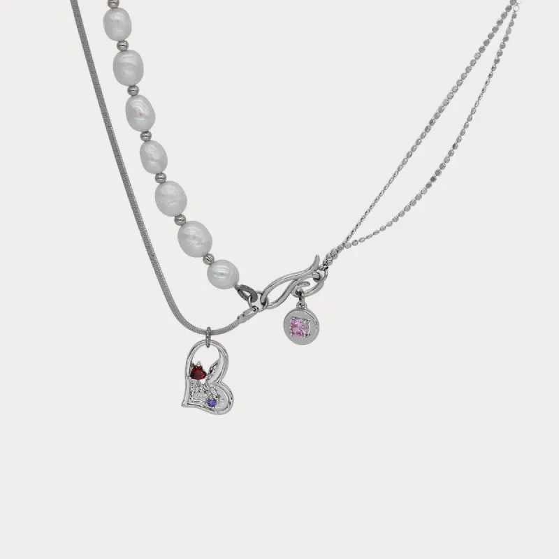 Mermaid Heart Necklace sold by Selenichast