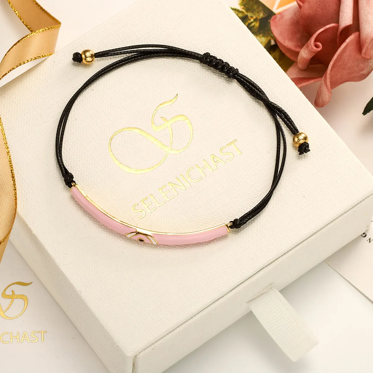 Evil Eye Rope Bracelet sold by Selenichast product image thumbnail 3