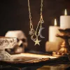 Starry Moon Necklace sold by Selenichast