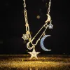 Starry Moon Necklace sold by Selenichast