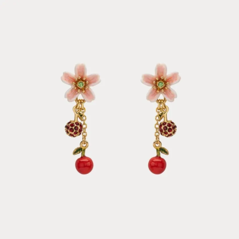 Cherry Blossoms Earrings sold by Selenichast