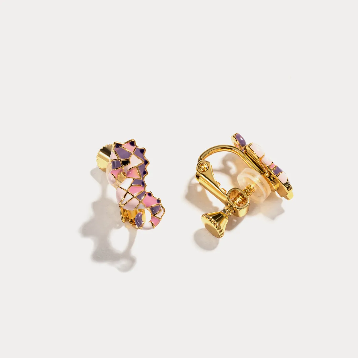 Seahorse Earrings sold by Selenichast product image thumbnail 4