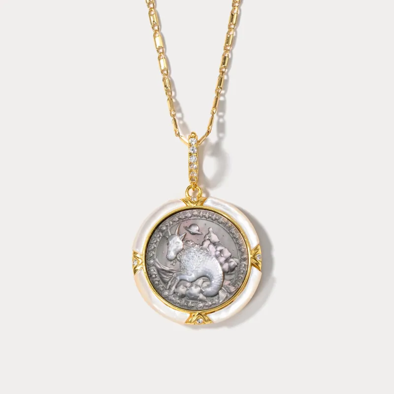 Constellation Capricorn Necklace sold by Selenichast