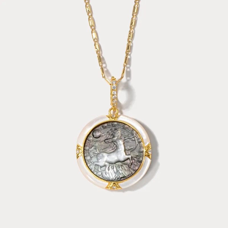Constellation Sagittarius Necklace sold by Selenichast