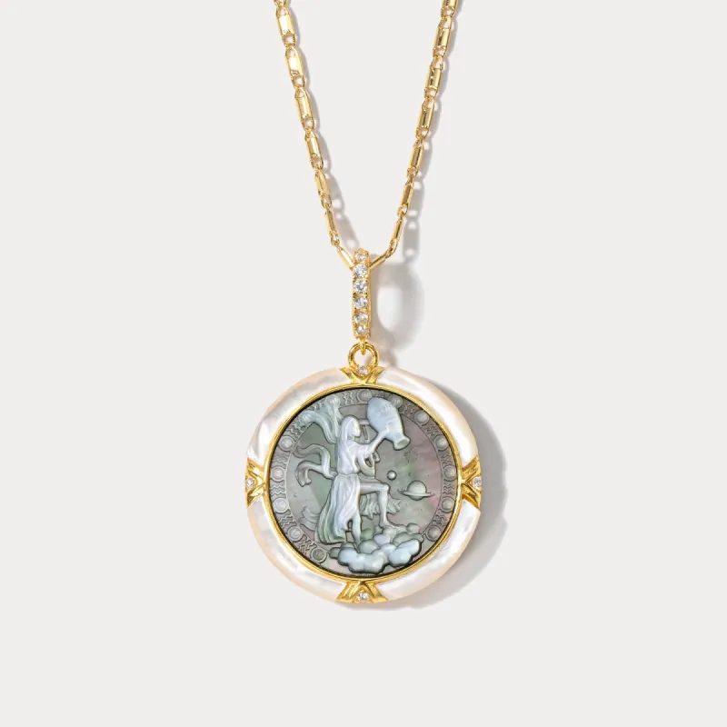 Constellation Aquarius Necklace sold by Selenichast