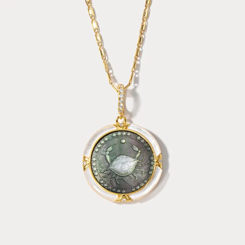 Constellation Cancer Necklace sold by Selenichast