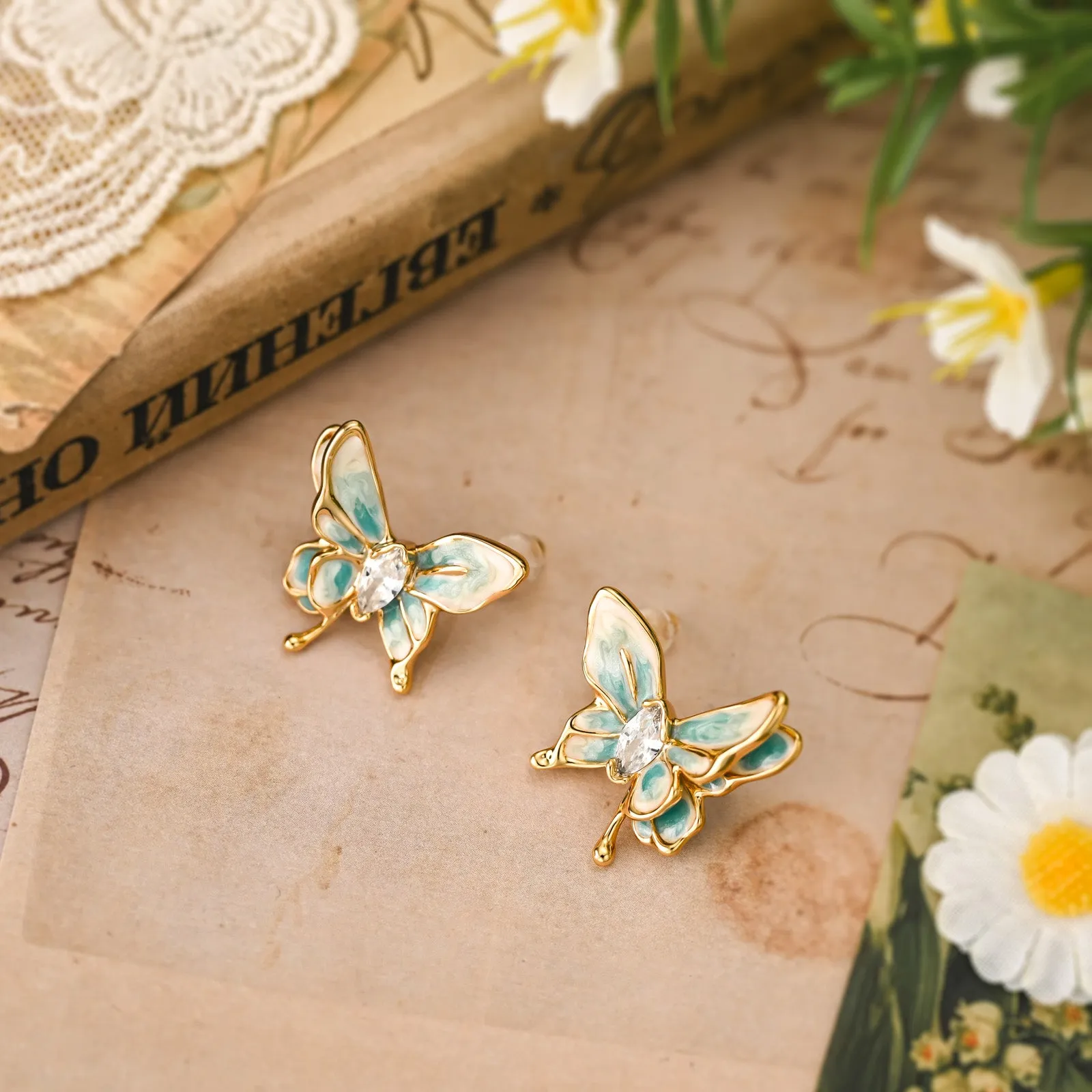 Butterfly Earrings sold by Selenichast product image thumbnail 4
