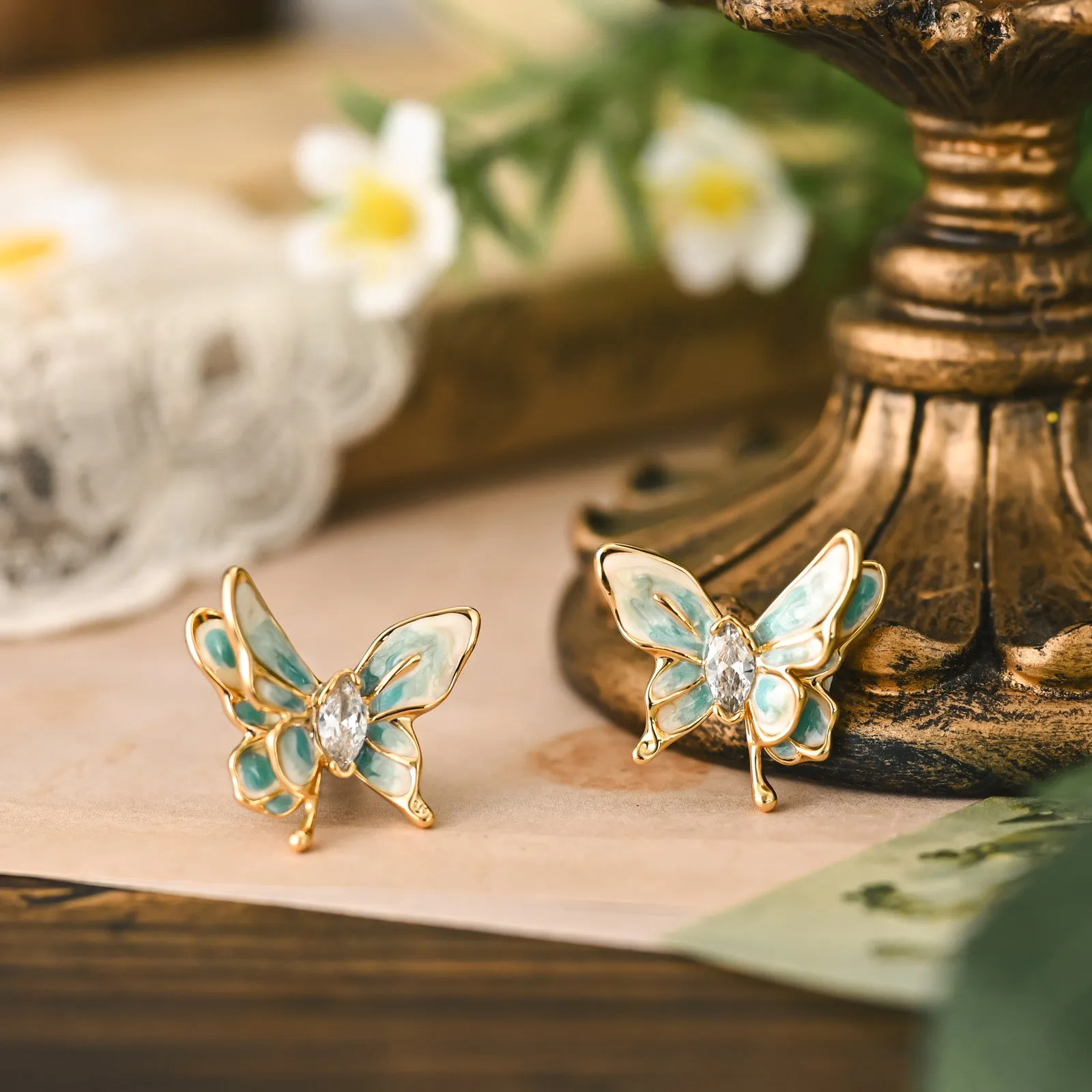 Butterfly Earrings sold by Selenichast product image thumbnail 3