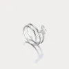 Pearl Butterfly Ring sold by Selenichast