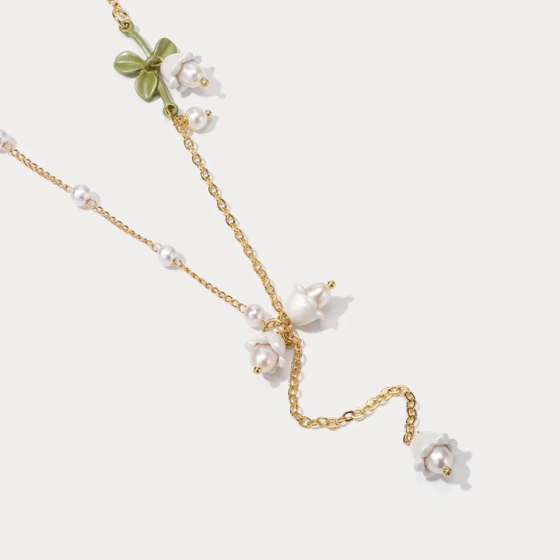 Lily Of The Valley Necklace sold by Selenichast