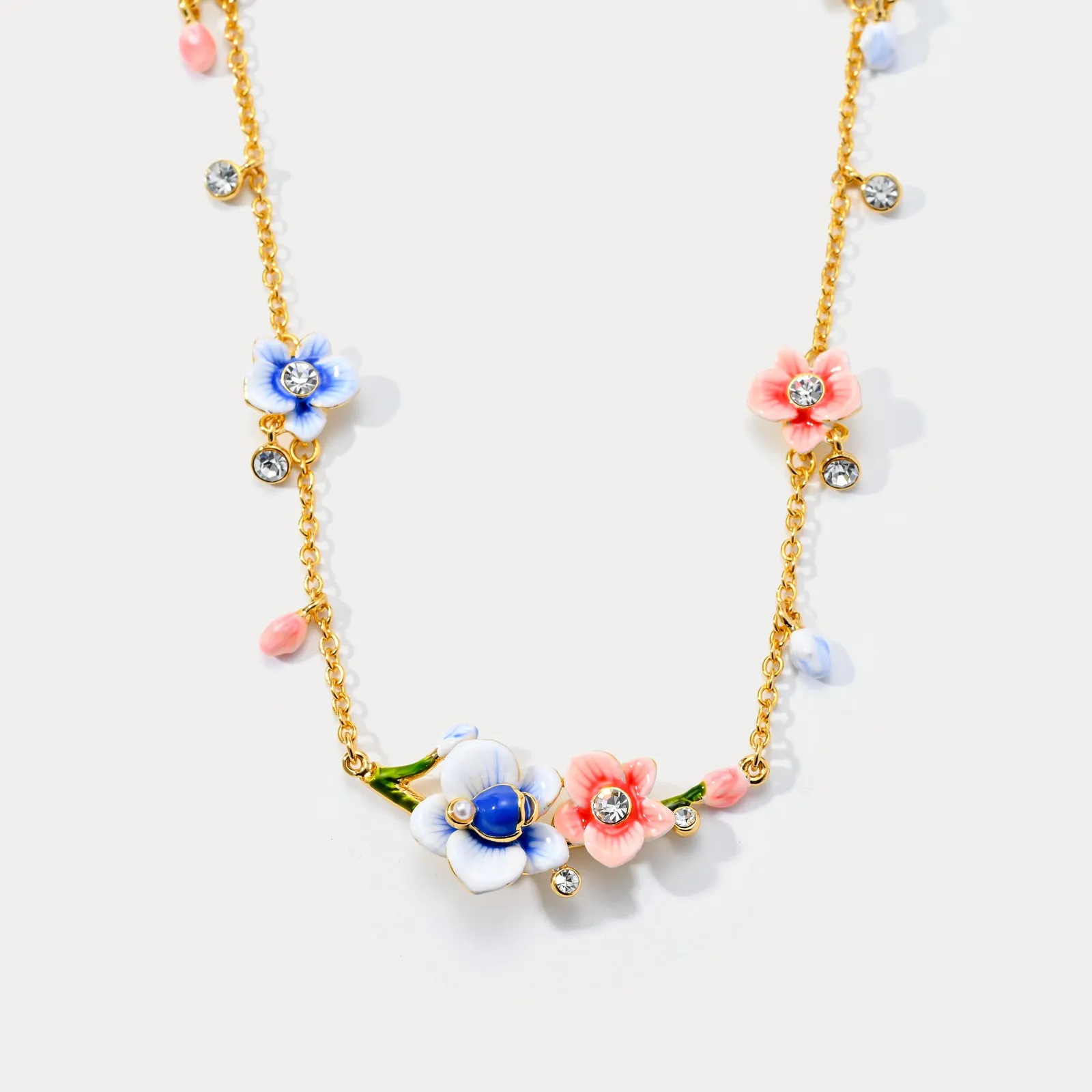 Orchid Necklace sold by Selenichast