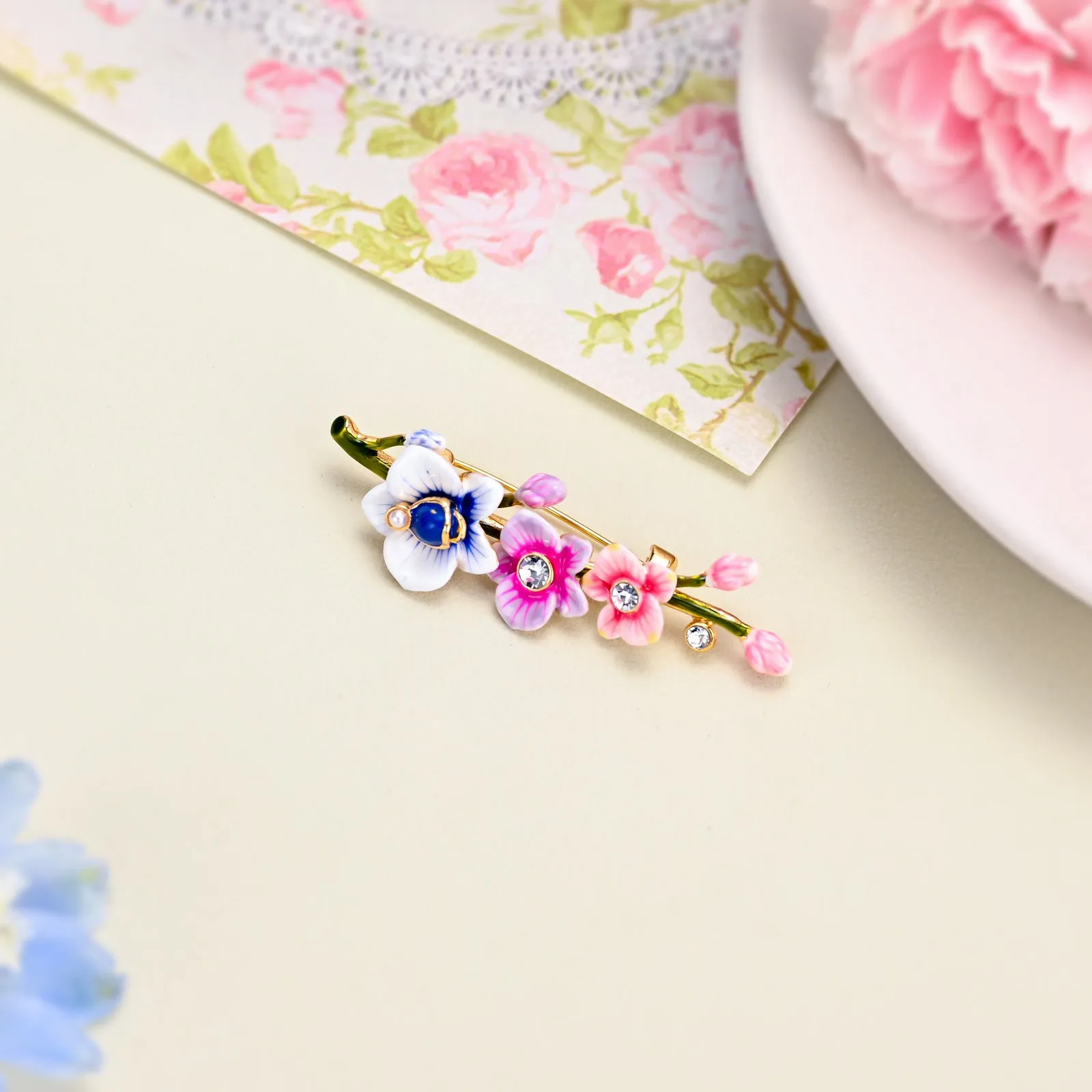 Orchid Brooch sold by Selenichast product image thumbnail 3